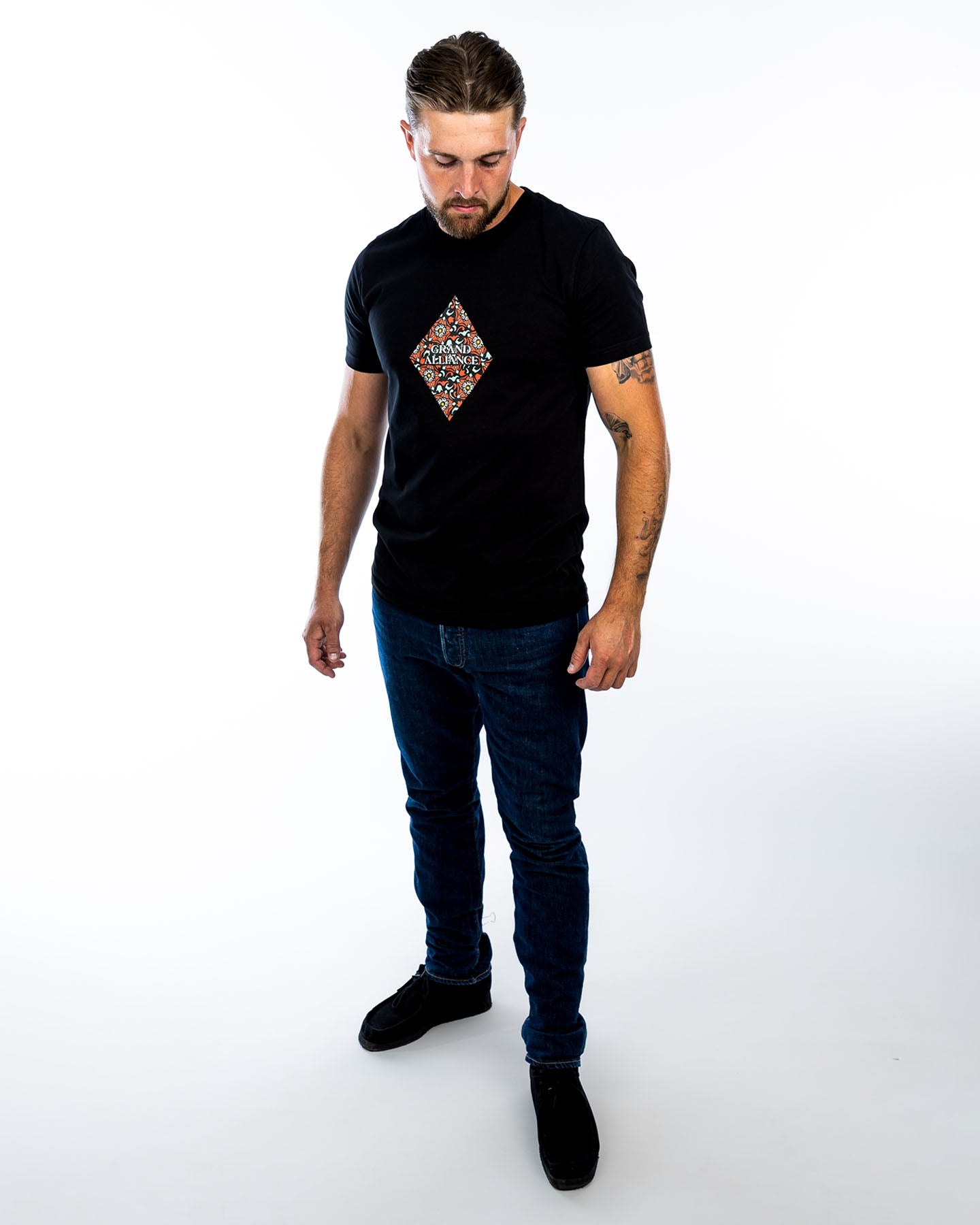 Floral Diamond T-Shirt