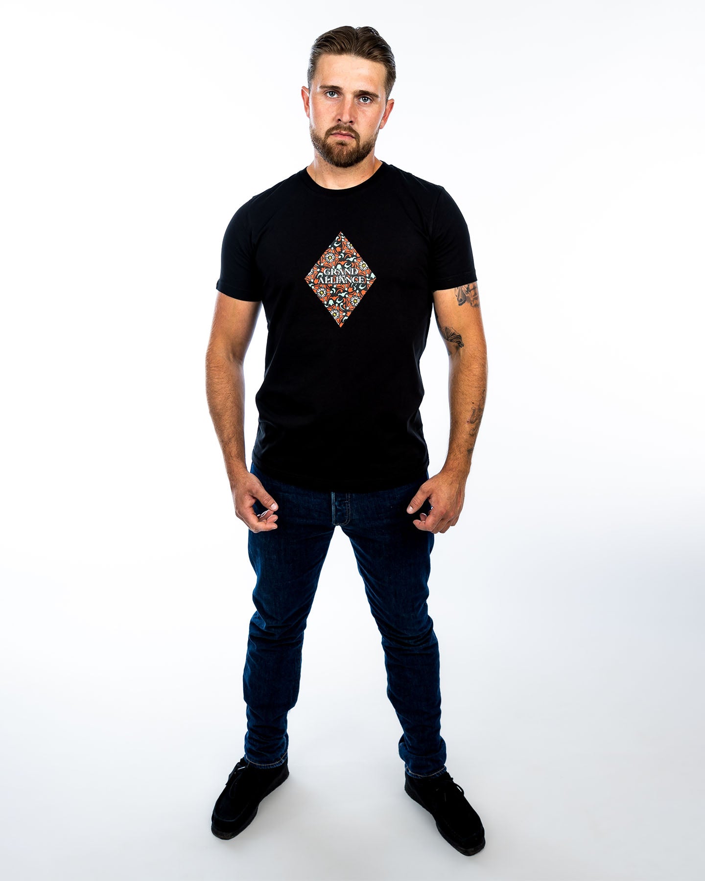 Floral Diamond T-Shirt