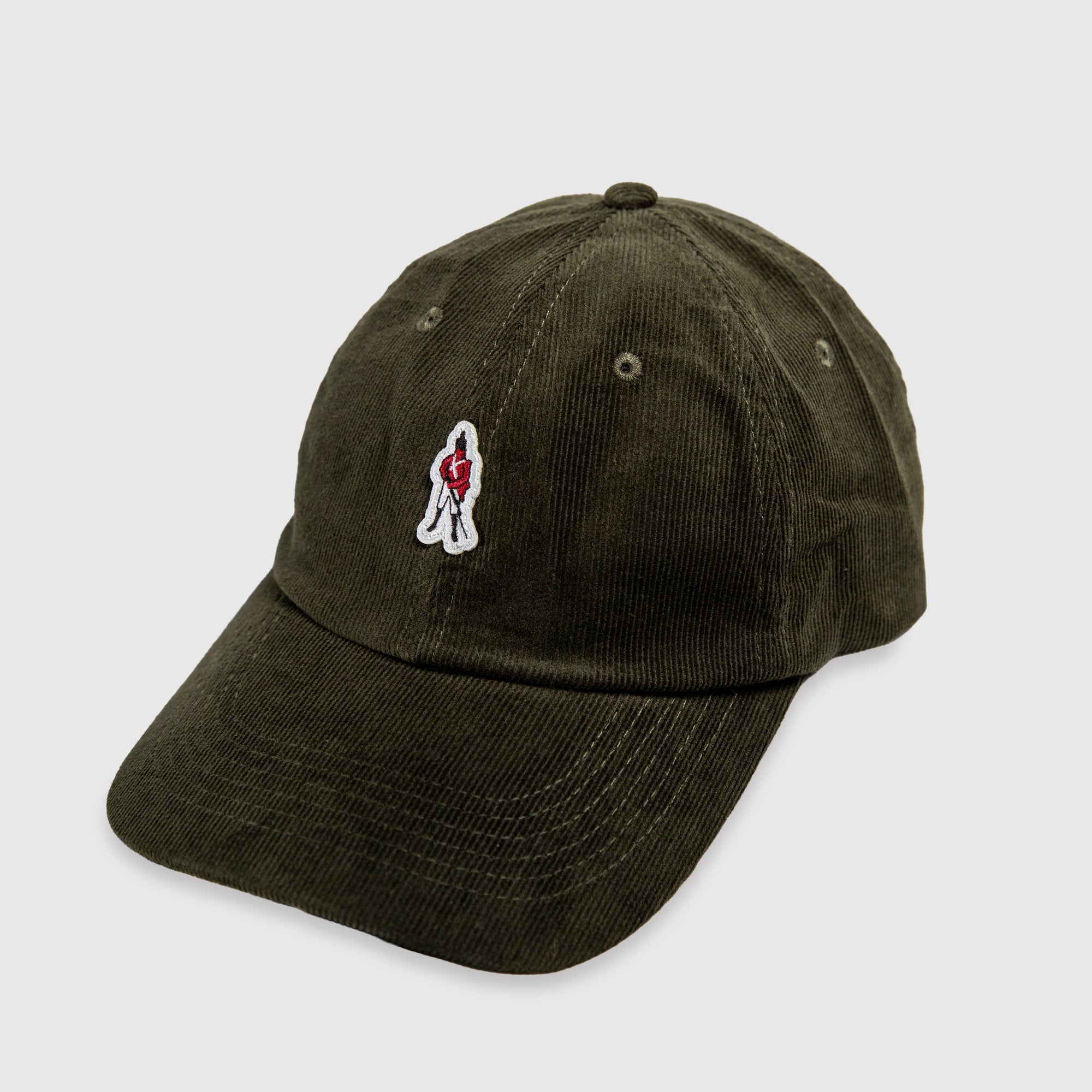 Corduroy Cap - Olive Green