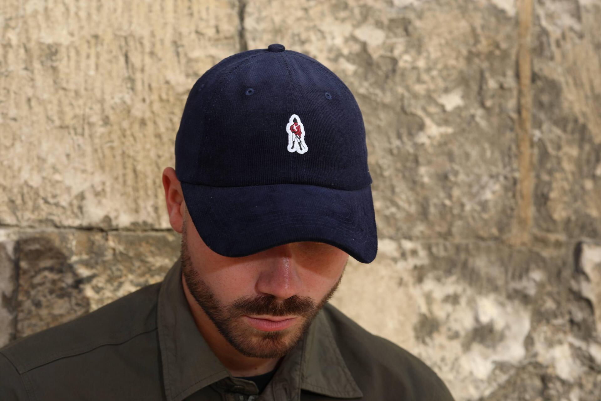 Corduroy Cap - Navy