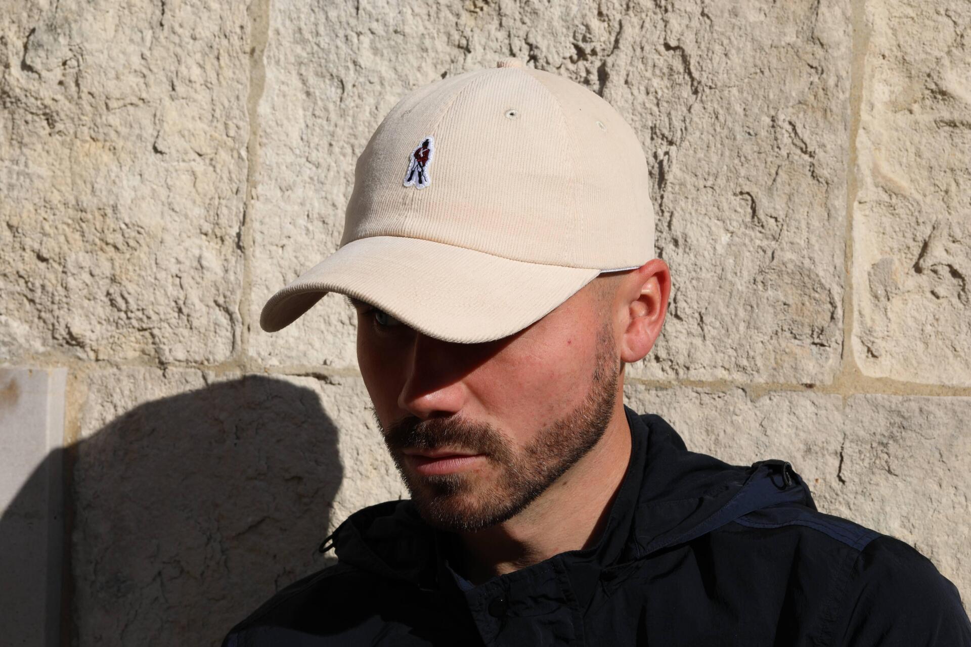 Corduroy Cap - Cream