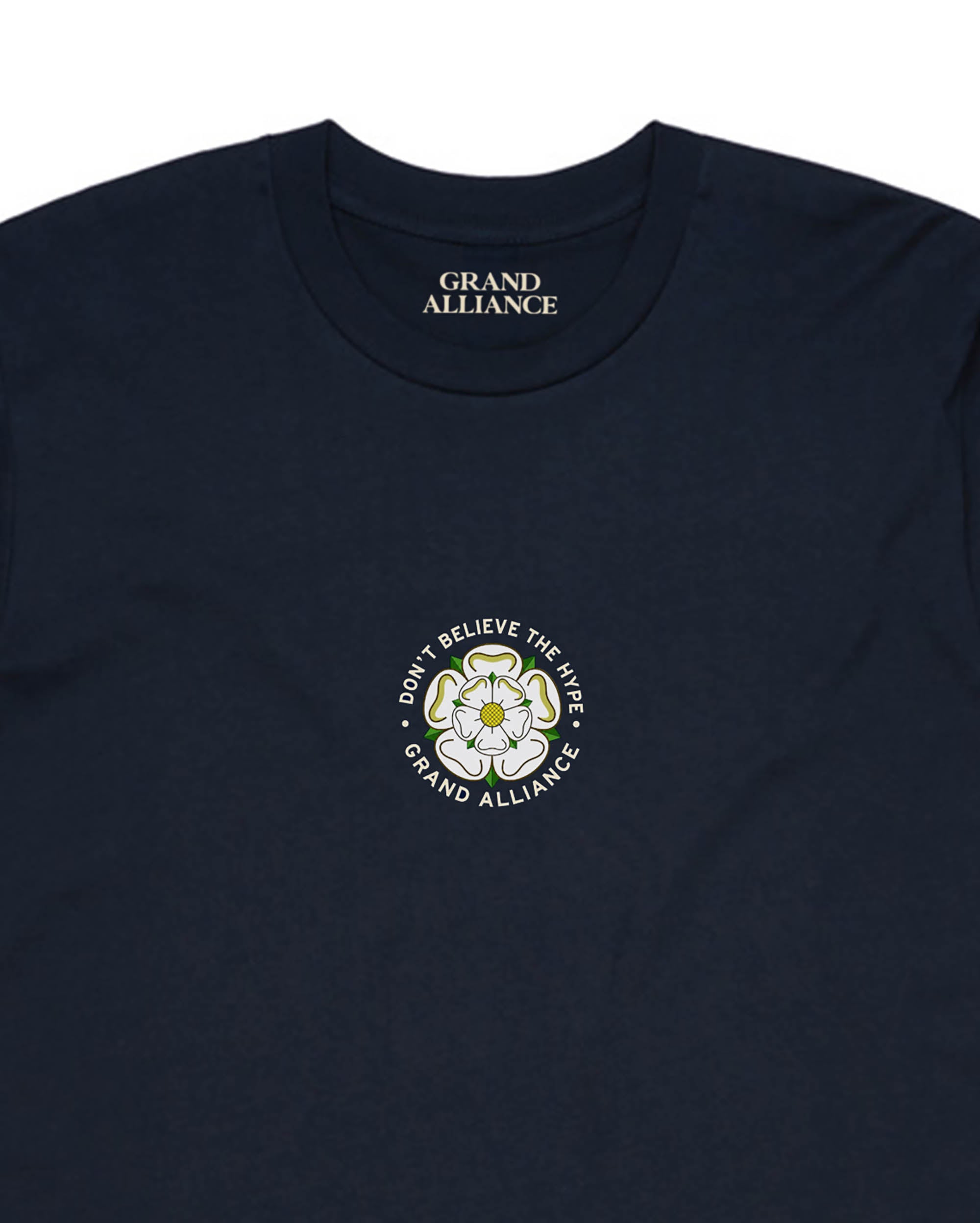 Don't Believe the Hype T-Shirt - Navy