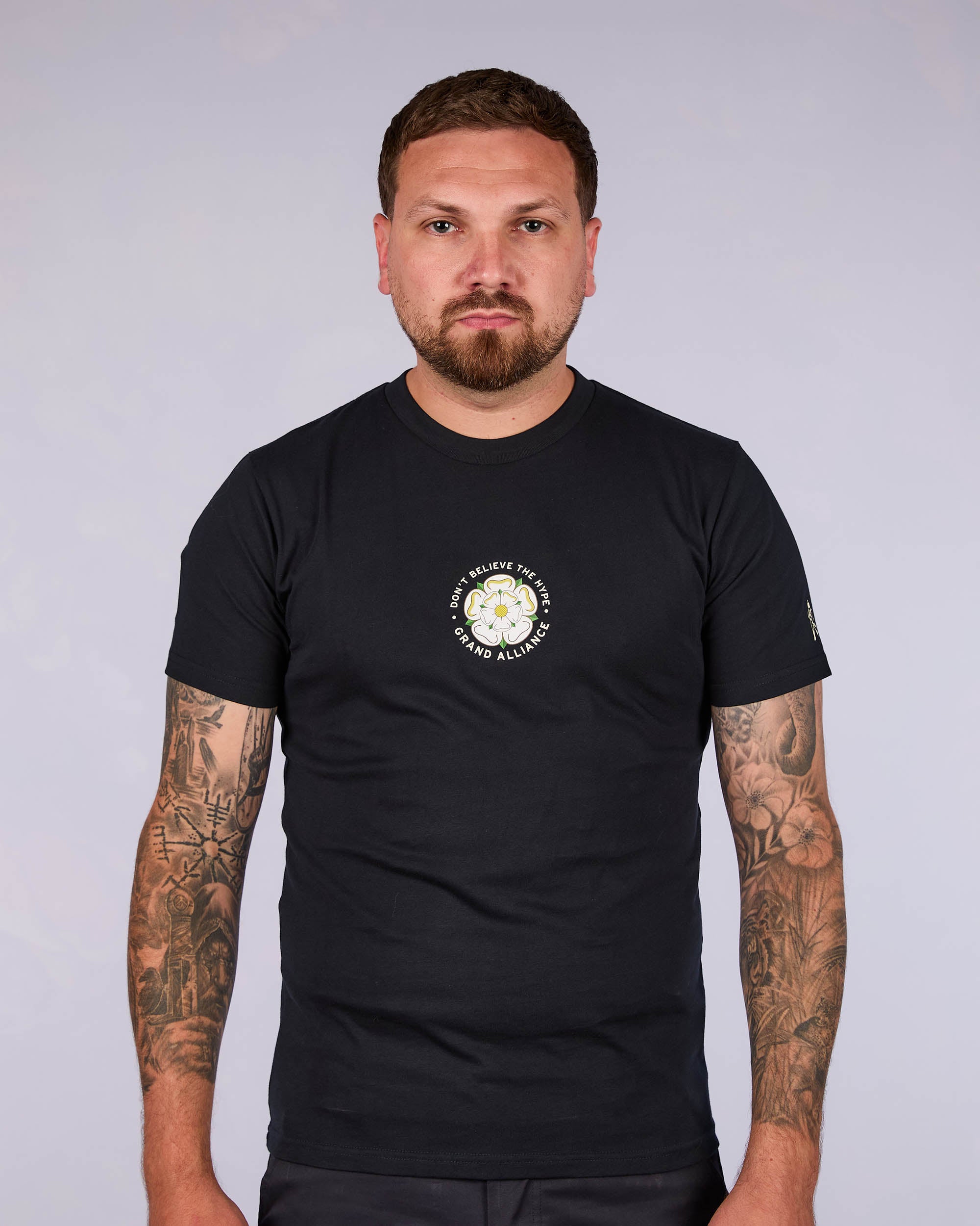 Don't Believe the Hype T-Shirt - Navy