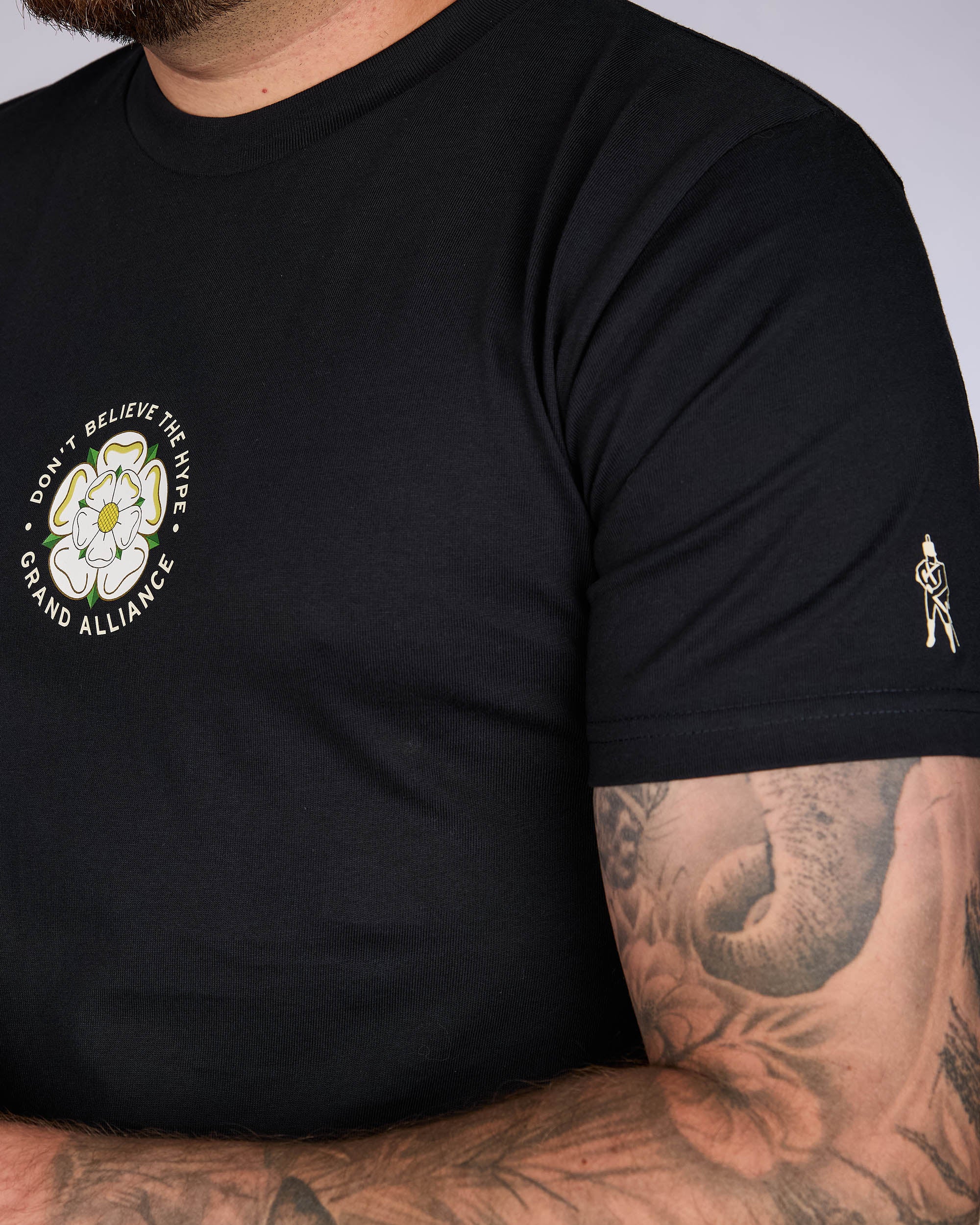 Don't Believe the Hype T-Shirt - Navy