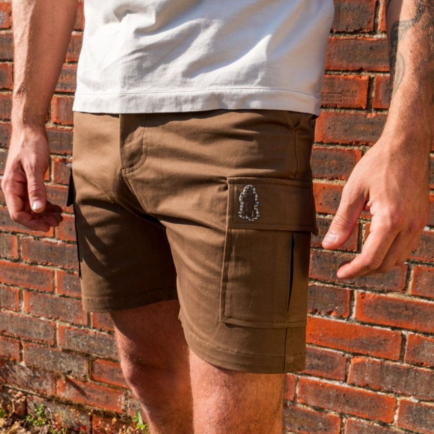 GA Sharp Cuts - Brown Dogtooth