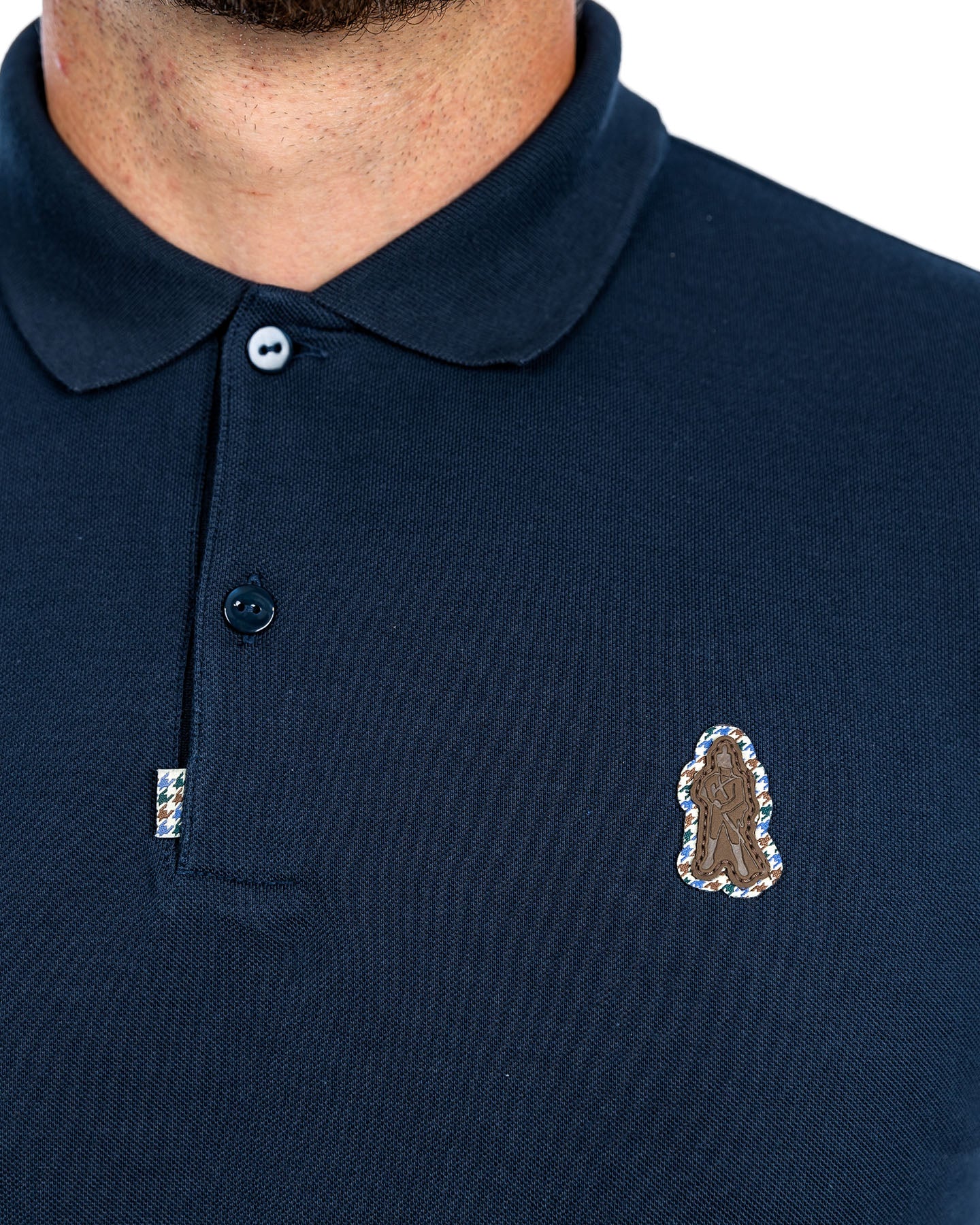 Long Sleeve Polo shirt - Navy