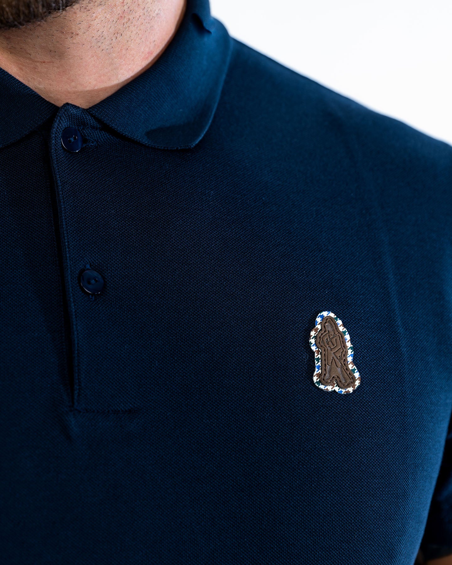 Short Sleeve Polo Shirt - Navy